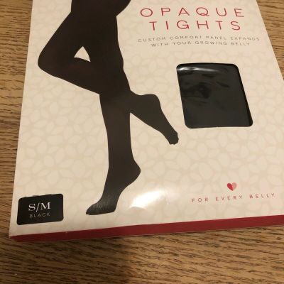 Isabel Maternity by Ingrid & Isabel Maternity Opaque Tights Black S/M  894